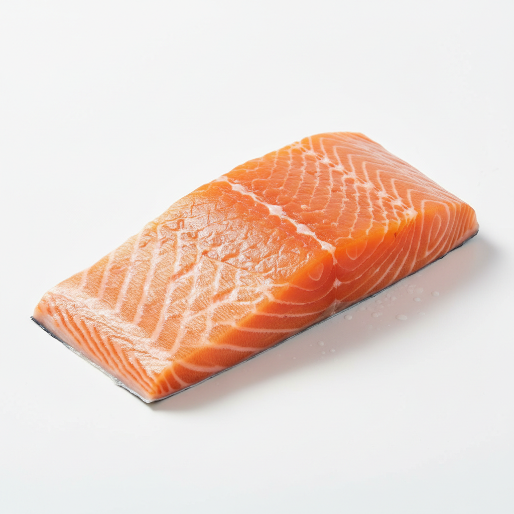 פילה סלמון נורווגי טרי איכותי עשיר באומגה 3 - דג ברשת